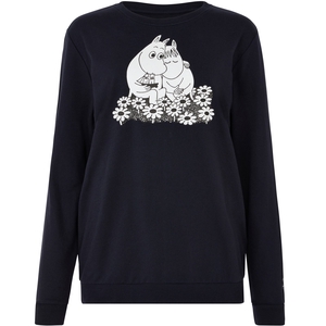 Sweatshirt bleu marine graphique - Moomin