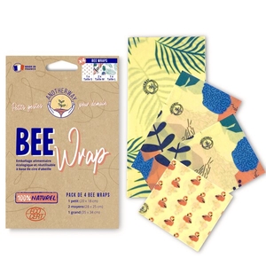4 Bee Wraps - Tropical
