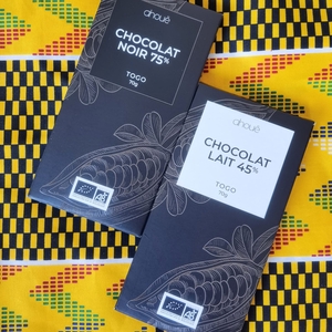 Chocolat au lait 45% bio 70g - Togo
